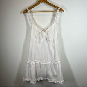 Sage the Label White Loose Dress